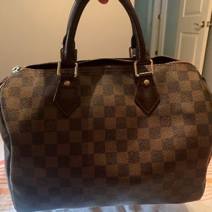 Pre loved Louis Vuitton Damier Ebene Speedy 30